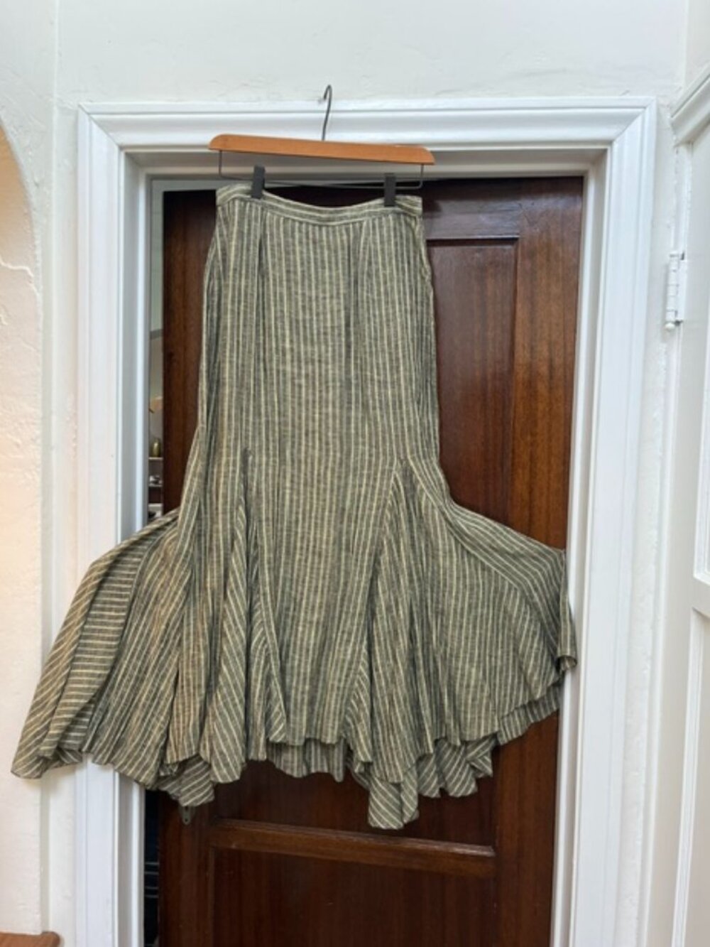 Chan Luu striped linen maxi skirt (NWOT) - Picture 2 of 5